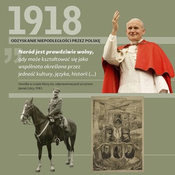 1918 - Odzyskanie niepodległości przez Polskę